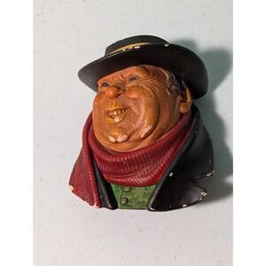 Bosson Chalkware Head 1964 Made In England Tony Weller
